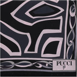 Foulard in seta con stampa labirinto 5UGB60 5UC251 EMILIO PUCCI 