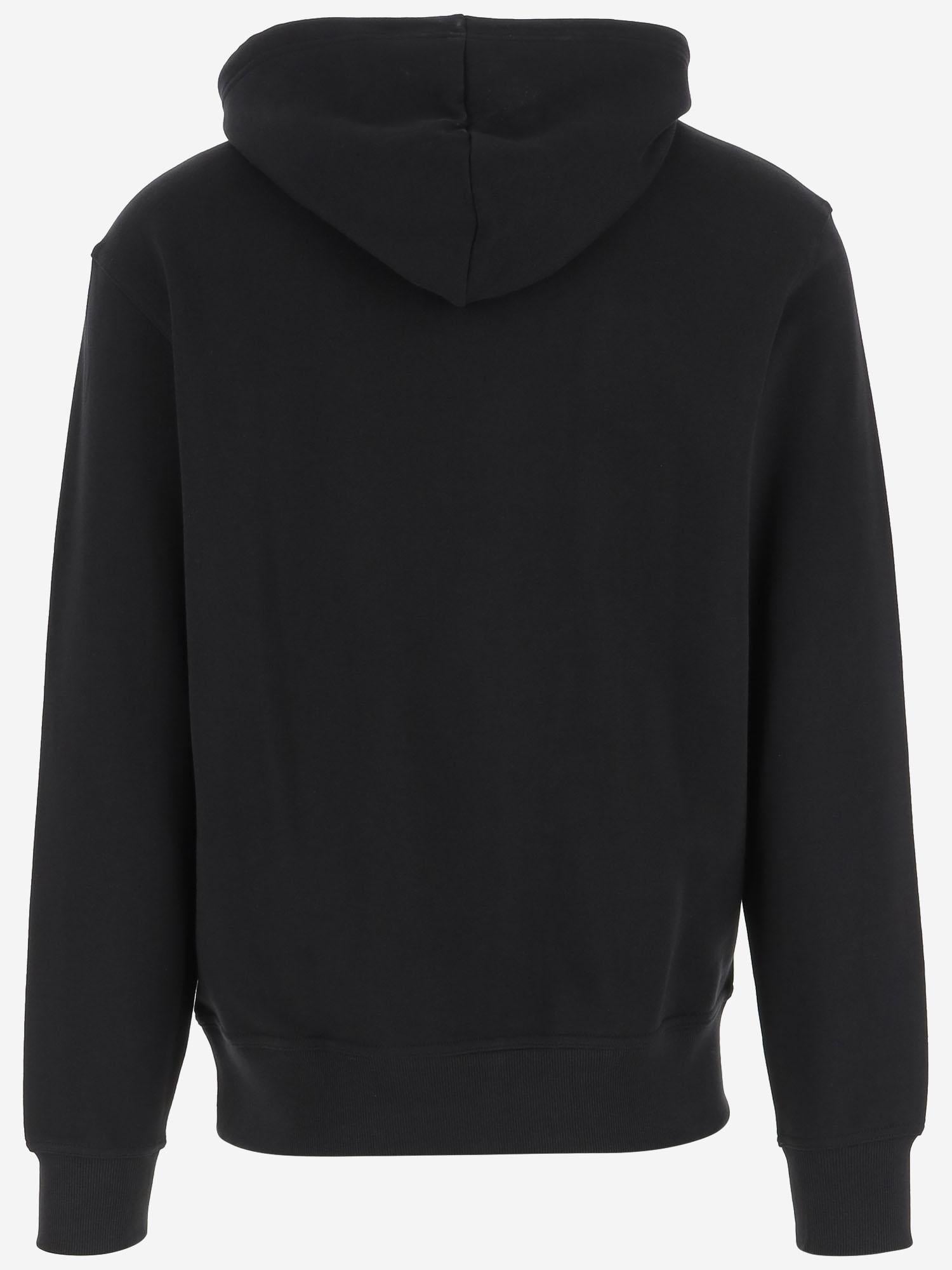 FELPA IN COTONE CON LOGO 50523074 001 HUGO BOSS 