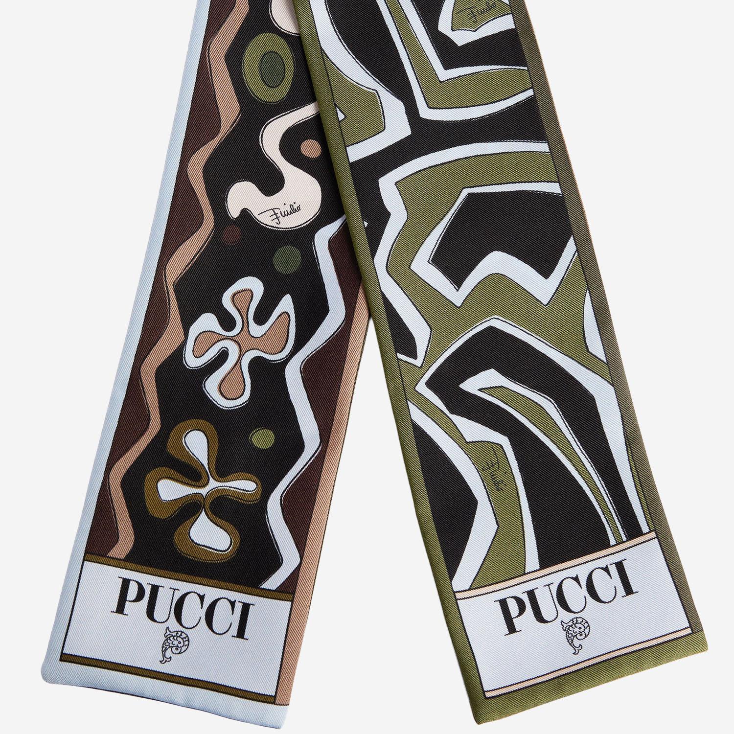 FOULARD IN SETA CON STAMPA 6HGB316HC08 1 EMILIO PUCCI 