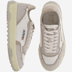 SNEAKERS WILDPACE LOW IN MESH E SUEDE LDLWAK03 DRAGONNABUKWHISSAND AUTRY 