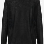 TOP KERRA IN CASHMERE 8969Y935 BLK THE ROW 