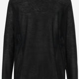 TOP KERRA IN CASHMERE 8969Y935 BLK THE ROW 