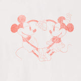 T-shirt Disney Heart Hands 02402WCGT377 VINTAGEWHITE RE/DONE 