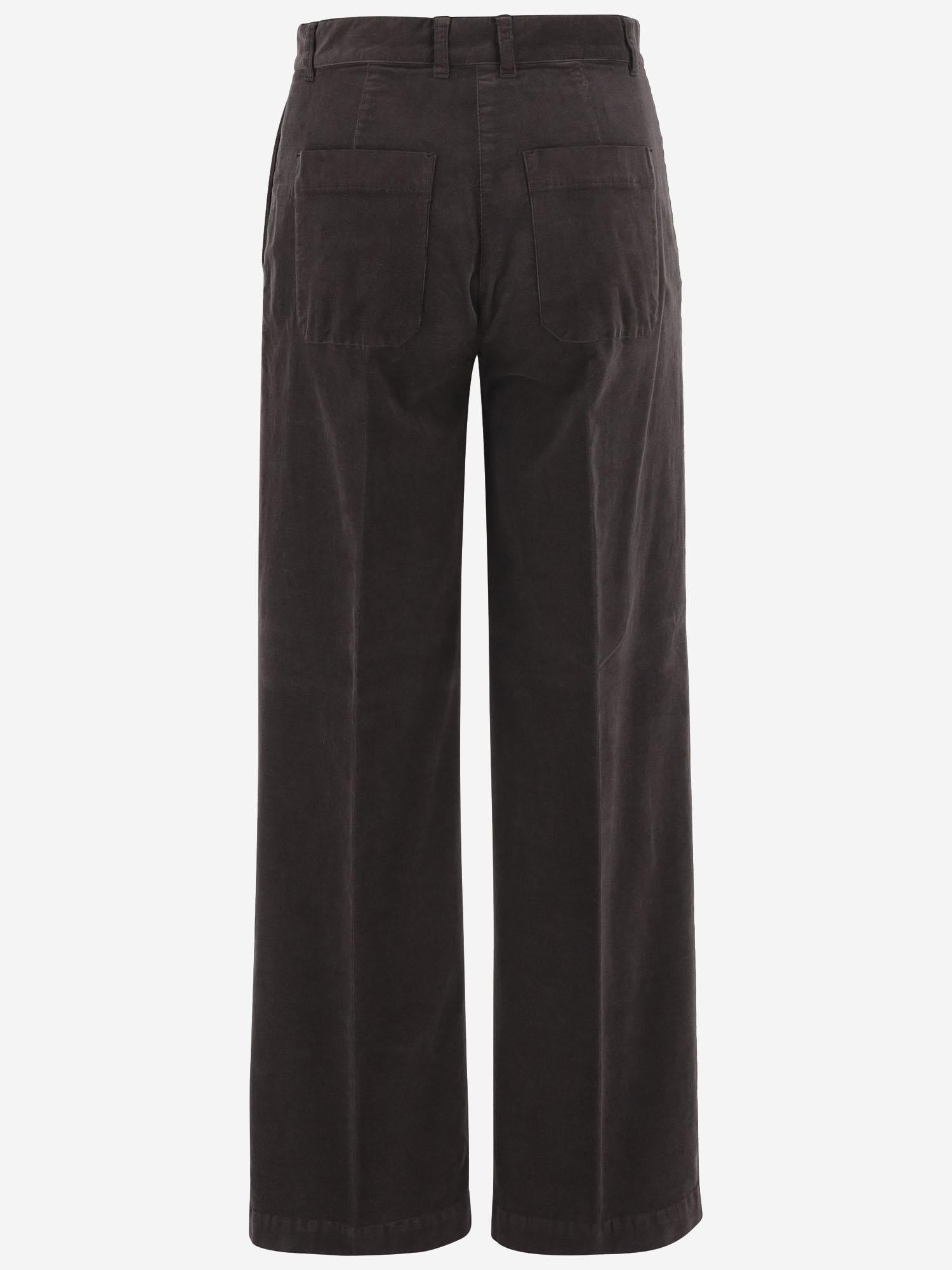 PANTALONI MAMI IN COTONE STRETCH MAMID 7911 QL2 