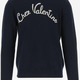 MAGLIONE IN LANA CON RICAMO CHEZ VALENTINO 6V3KC33LAR8 D51 VALENTINO 