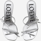 SANDALI PETAL IN PELLE DI VITELLO LPET465X04 1160 LOEWE 