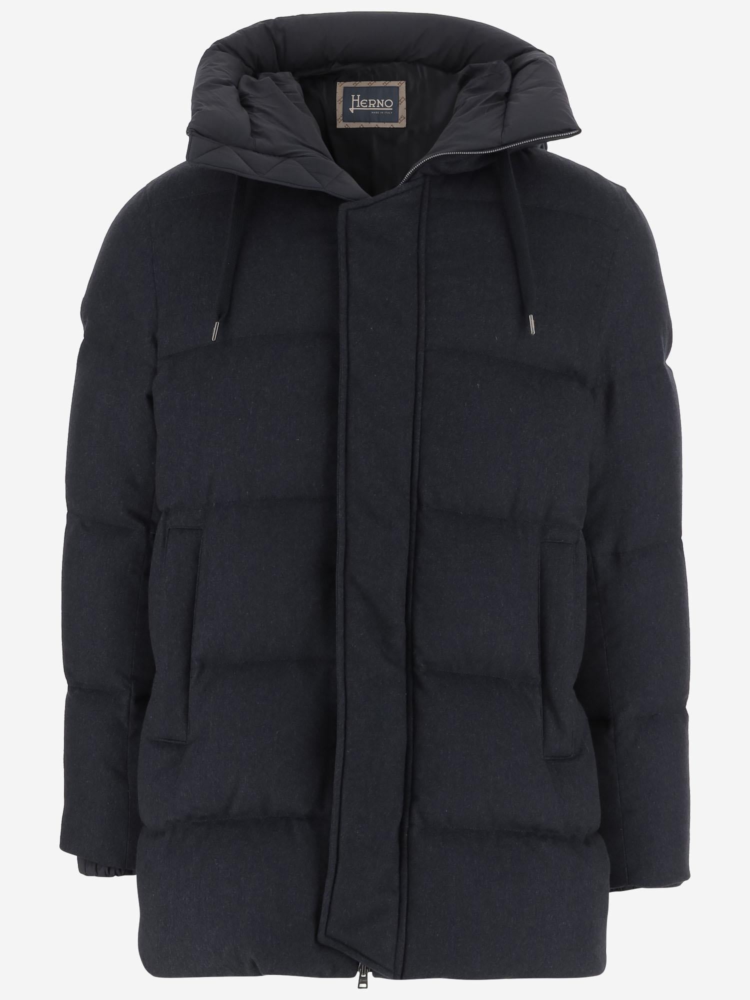 PIUMINO IMBOTTITO IN SETA E CASHMERE PI001143U 380879200 HERNO 