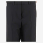 PANTALONI ALBERETA IN LANA 8197W2859 BLK THE ROW 