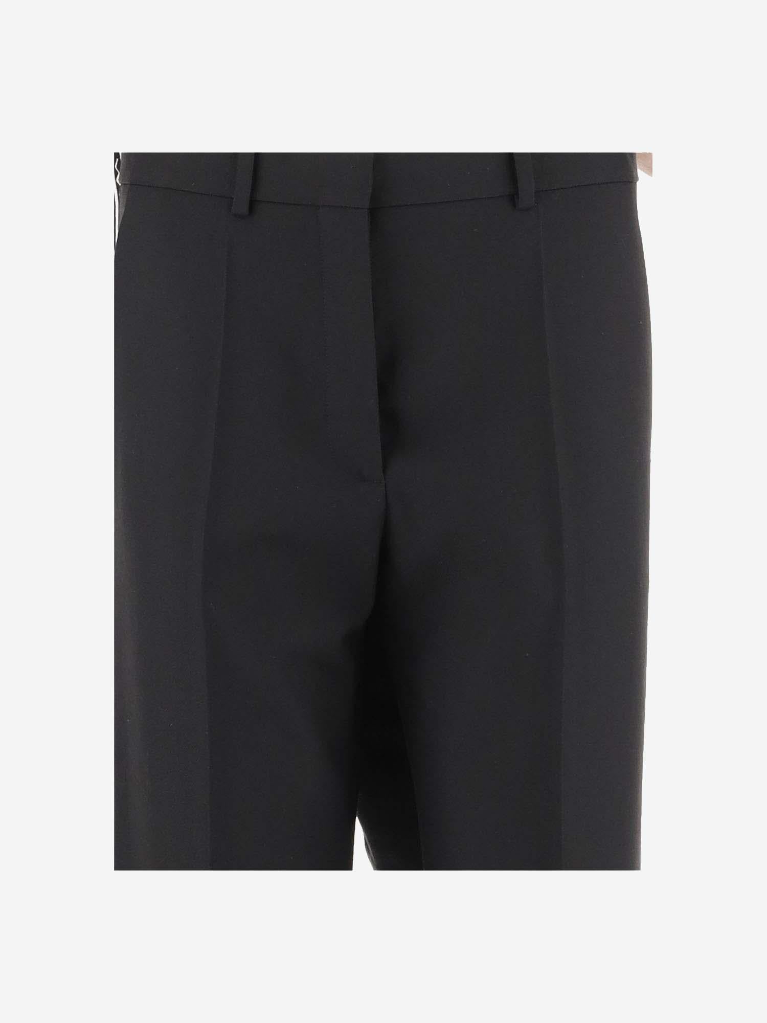 PANTALONI ALBERETA IN LANA 8197W2859 BLK THE ROW 