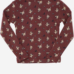 MAGLIA IN COTONE A COLLO ALTO CON STAMPA K3110W25 0A6 MISHA & PUFF KIDS 