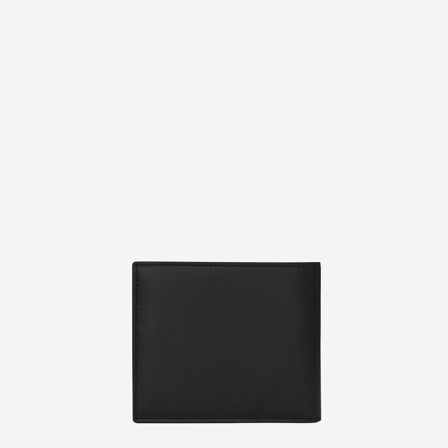 PORTAFOGLIO IN PELLE CON LOGO 396307 0U90N1000 SAINT LAURENT 