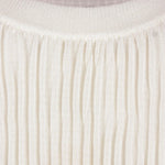 T-SHIRT IN MISTO VISCOSA CON MANICHE ARRICCIATE J02GC0144 J18363100 JIL SANDER 