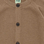CARDIGAN IN COTONE 4626 CAMELMELANGE FUB KIDS 