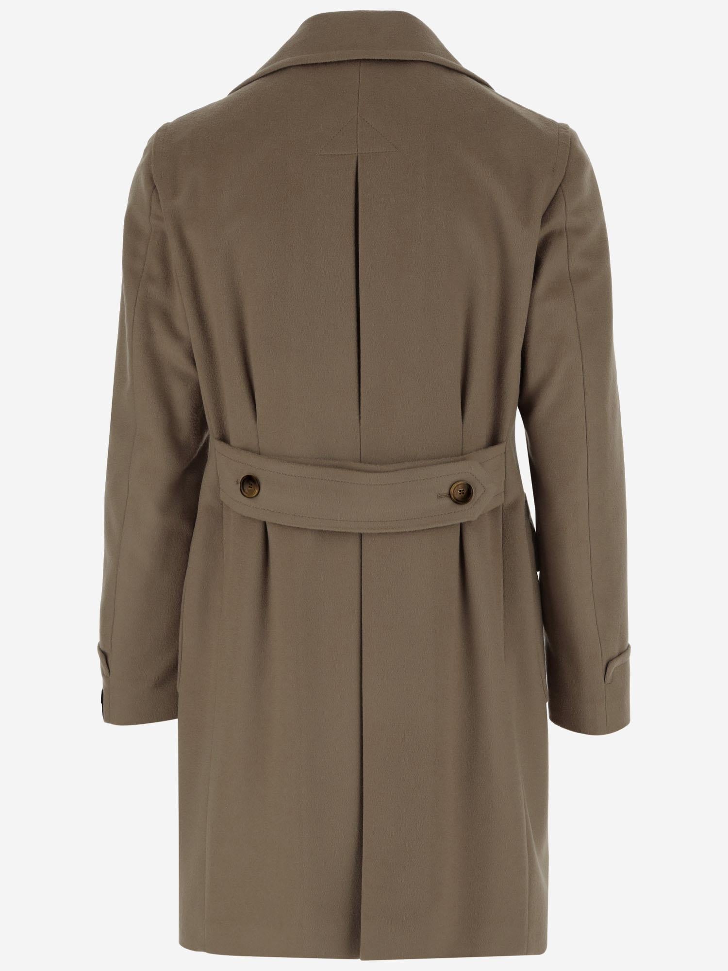 CAPPOTTO DOPPIOPETTO IN LANA CARLOZ A50017A1207 TAGLIATORE 