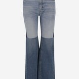 JEANS PATCHWORK IN DENIM DI COTONE CH24WDP14159 4ZD CHLOE 