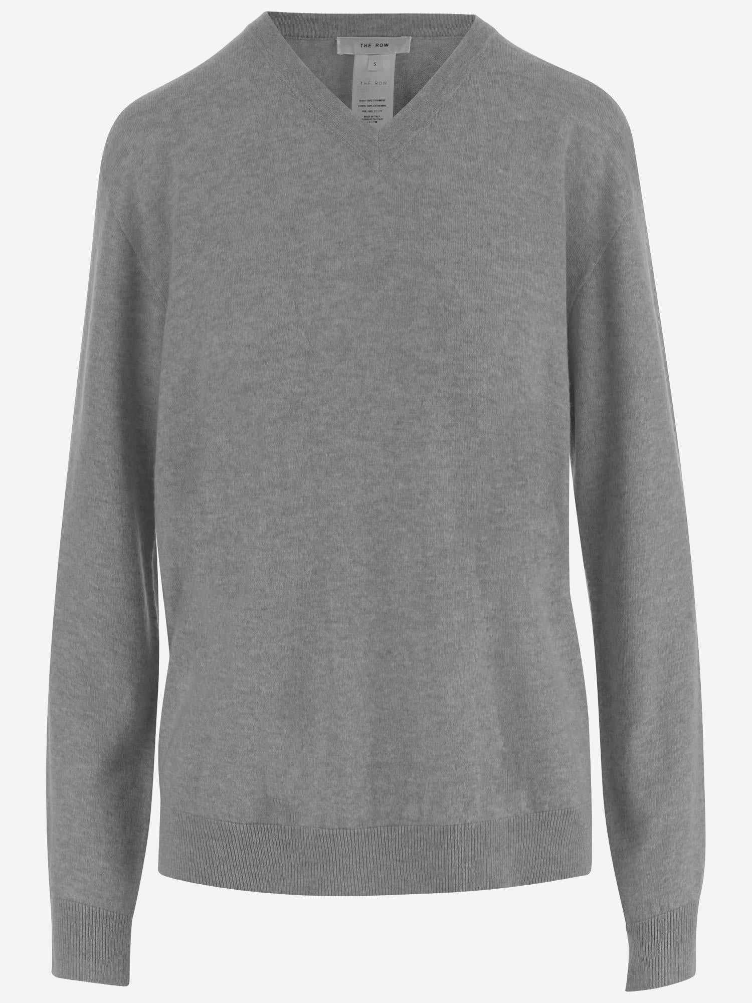 Maglia nian in cashmere 10682Y986 GRY THE ROW 