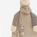 PORTAPIGAMA CAVALLO IN PELUCHE PORTAPIGIAMA CAVALLOBEIGE VELVET LA GALLERIA 