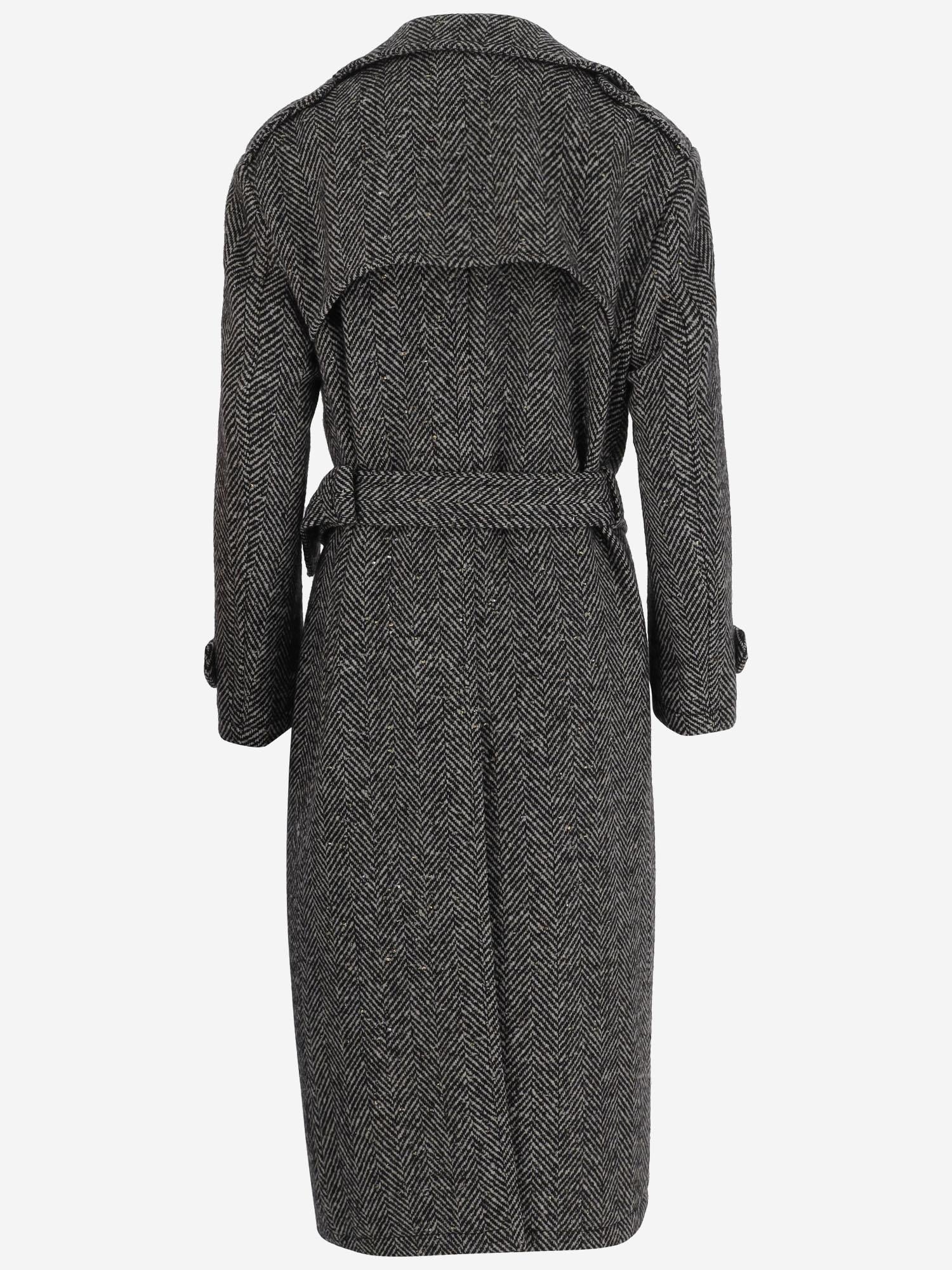 CAPPOTTO DOPPIOPETTO IN MISTO LANA BONNYS 110007N1075 TAGLIATORE 