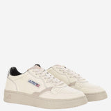SNEAKERS MEDALIST LOW IN PELLE AULWLE18 SLVBKPWGR AUTRY 