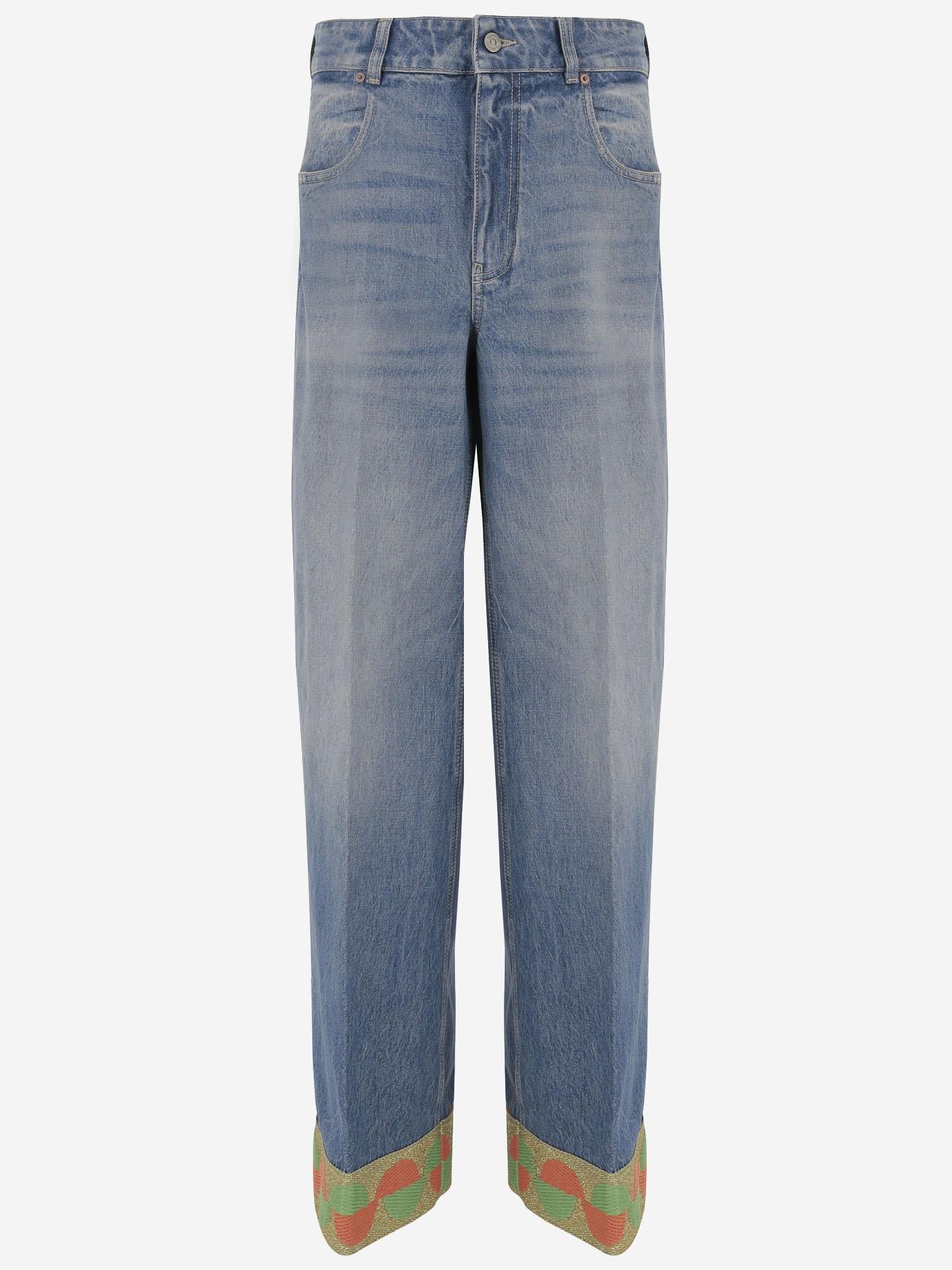 JEANS IN DENIM DI COTONE 6B3DD18U94U 558 VALENTINO 