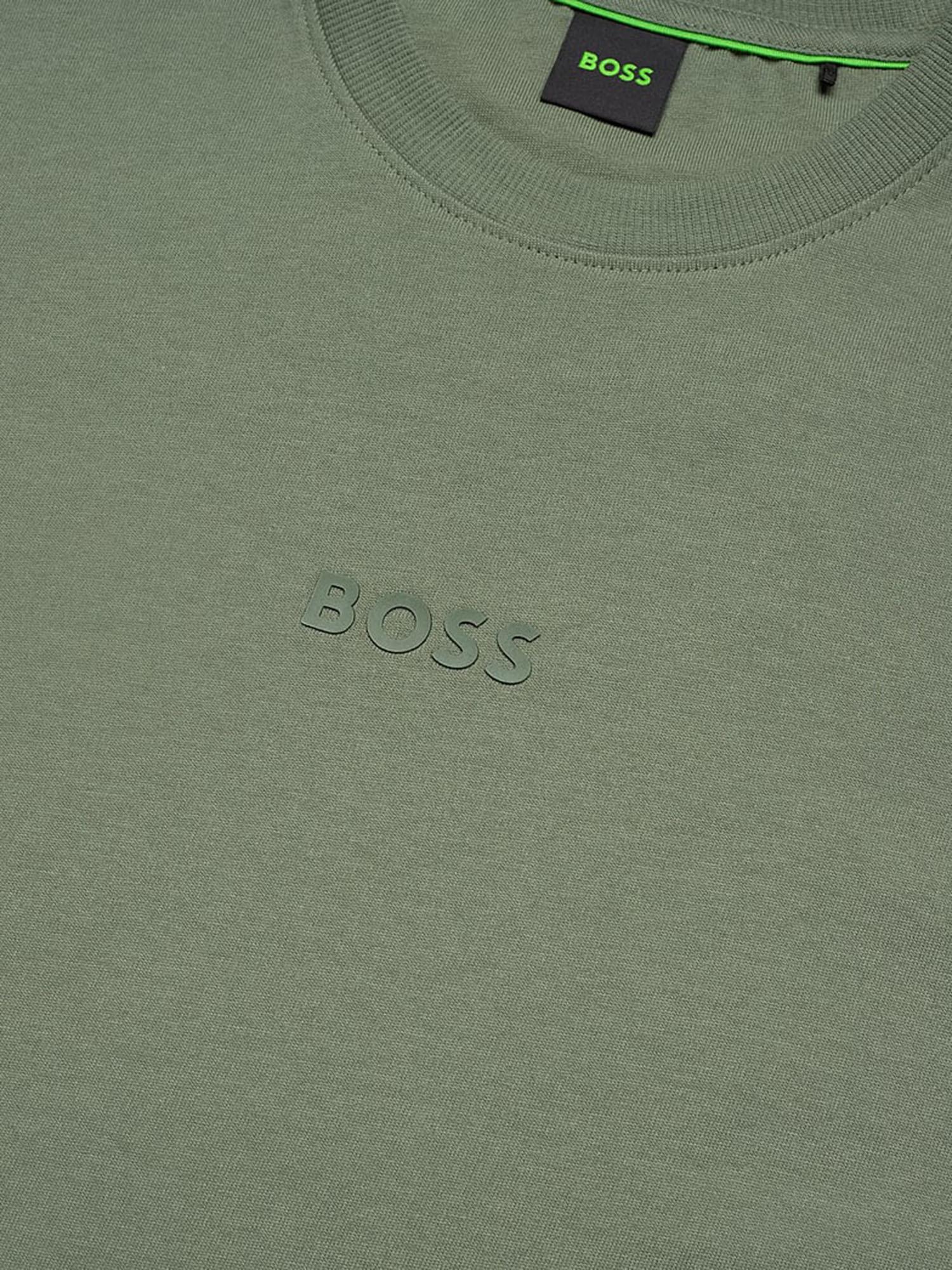 T-SHIRT IN COTONE CON LOGO 50519368 357 HUGO BOSS 