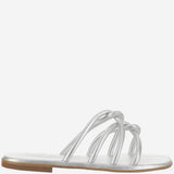 SANDALI IN PELLE TASO TUB ARGENTO KIMA 