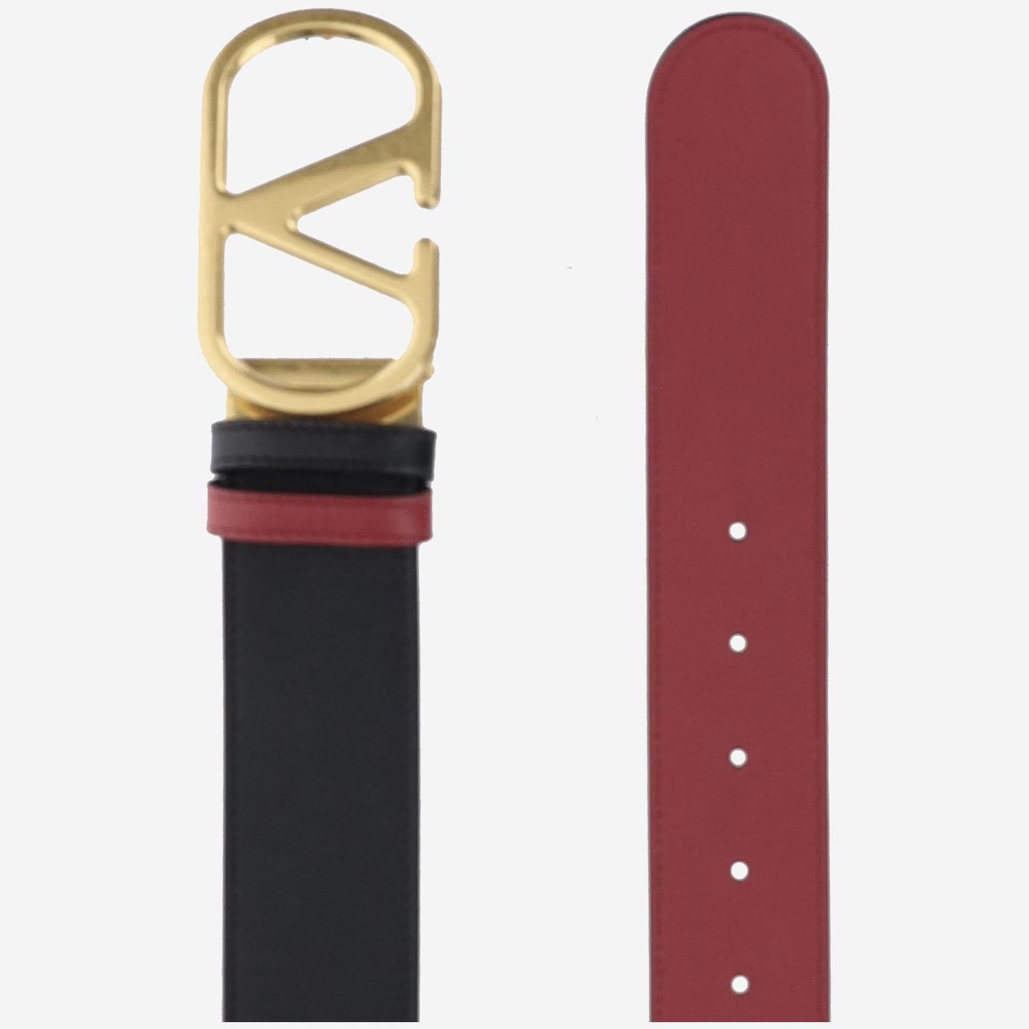 CINTURA VLOGO SIGNATURE IN PELLE 7W2T0SQ4 IYR43K VALENTINO GARAVANI 