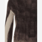 MAGLIA IN CASHMERE CON EFFETTO SFUMATO D300AE WHITE OLIVER LATTUGHI 