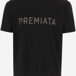T-SHIRT IN COTONE CON LOGO PA1031 BLACK PREMIATA 