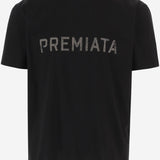 T-SHIRT IN COTONE CON LOGO PA1031 BLACK PREMIATA 