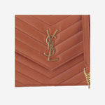 PORTAFOGLIO IN PELLE CON CATENA ENVELOPE CASSANDRE 857605 AAA447993 SAINT LAURENT 