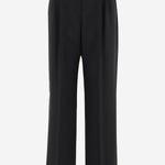 PANTLONI VIRGIL IN LANA 10539W2812 BLK THE ROW 