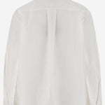 camicia ascot in cotone a collo alto BL045017 001W PATOU 