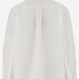 camicia ascot in cotone a collo alto BL045017 001W PATOU 