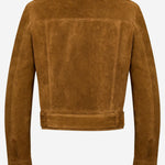 GIACCA CORTA IN SUEDE 860867 YC2AY2104 SAINT LAURENT 