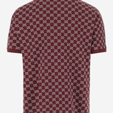 Polo in piquet di cotone GG 788024 XJHHN6320 GUCCI 