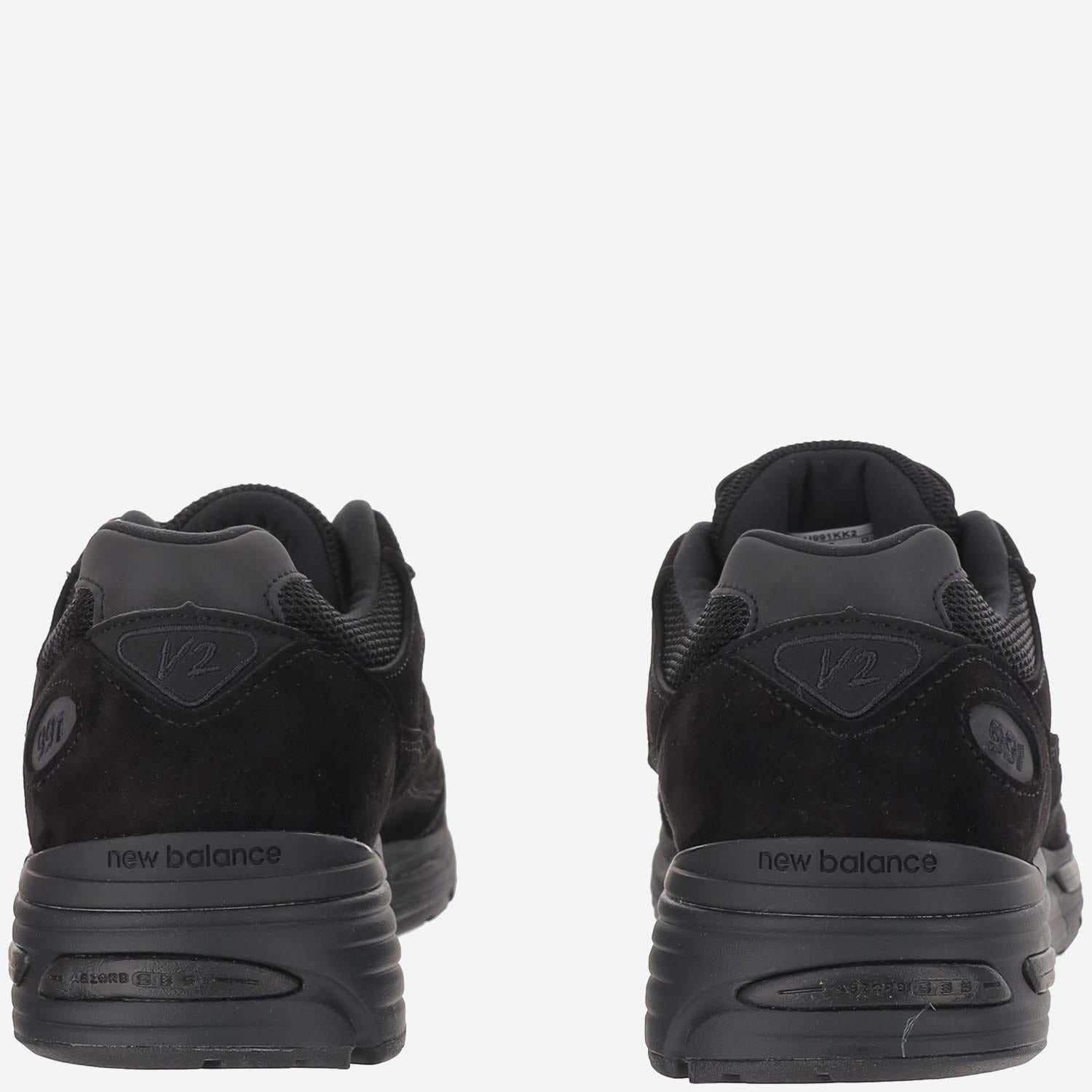 SNEAKERS 991V2 U991KK2 BLACK NEW BALANCE 