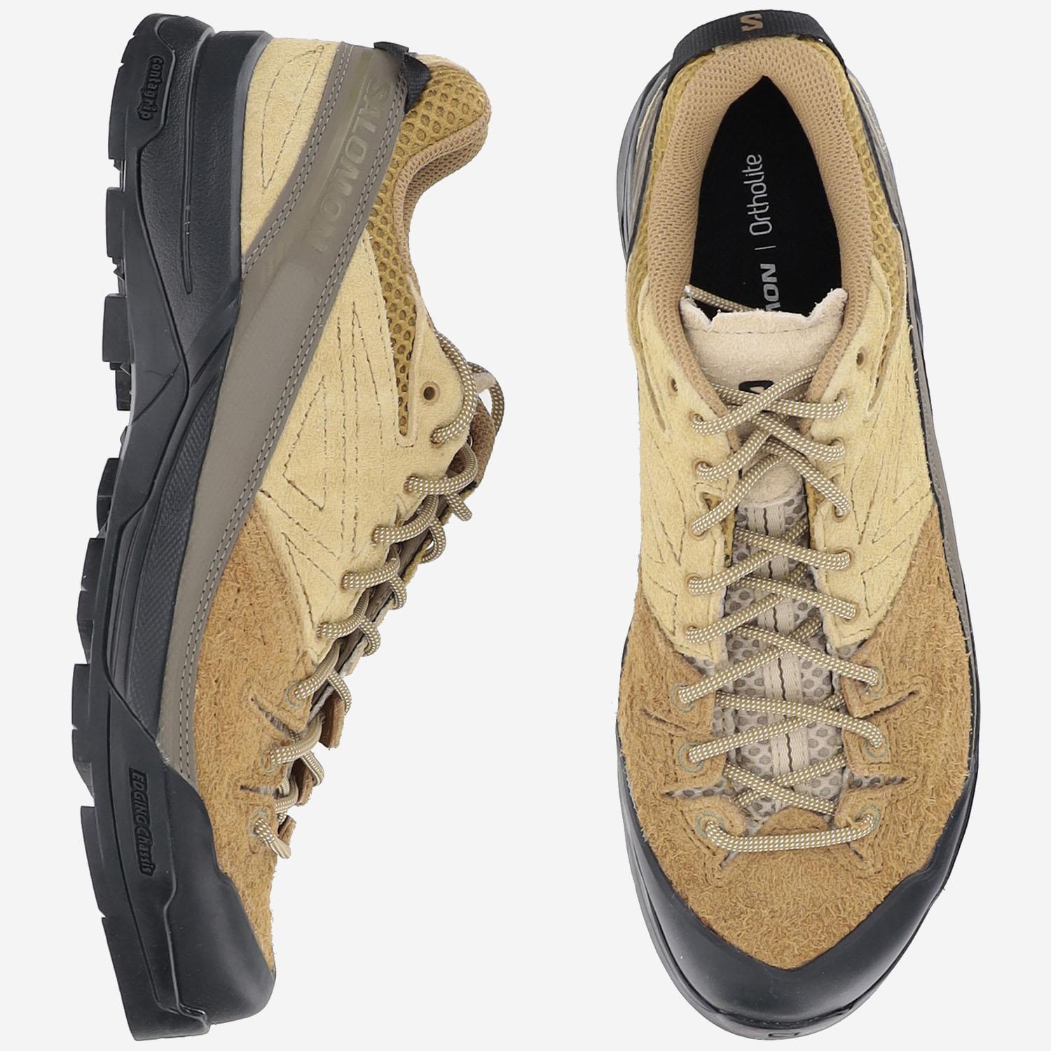 SNEAKERS X-ALP IN PELLE SCAMOSCIATA L47876300 BronzeBrownWoodThrushSafari SALOMON 