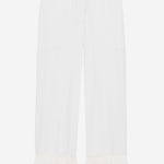 Pantaloni in popeline di cotone 831230 Y227W9601 SAINT LAURENT 