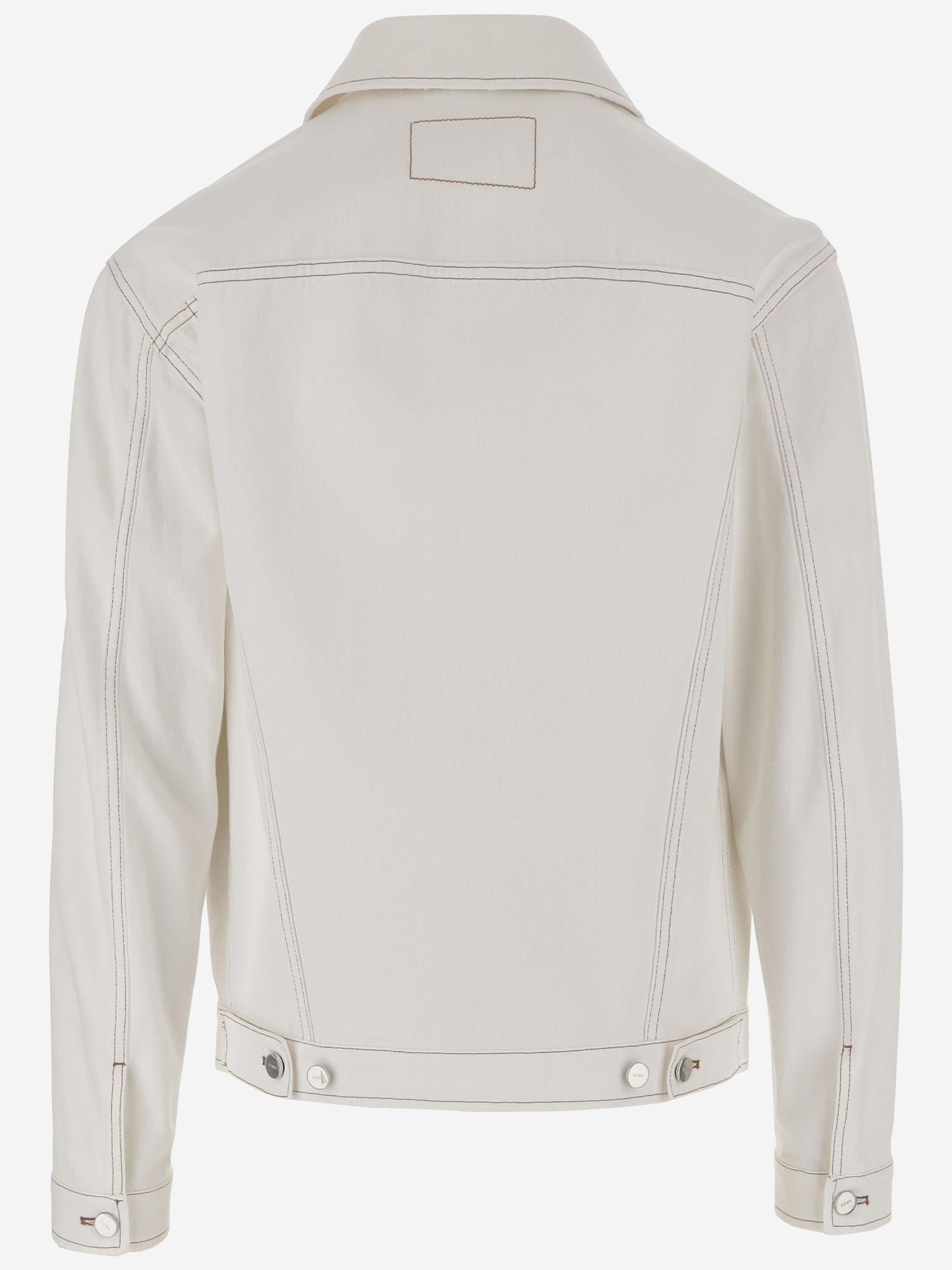 GIACCA JEANS IN COTONE FW0428 AUWZF0WC4 FENDI 