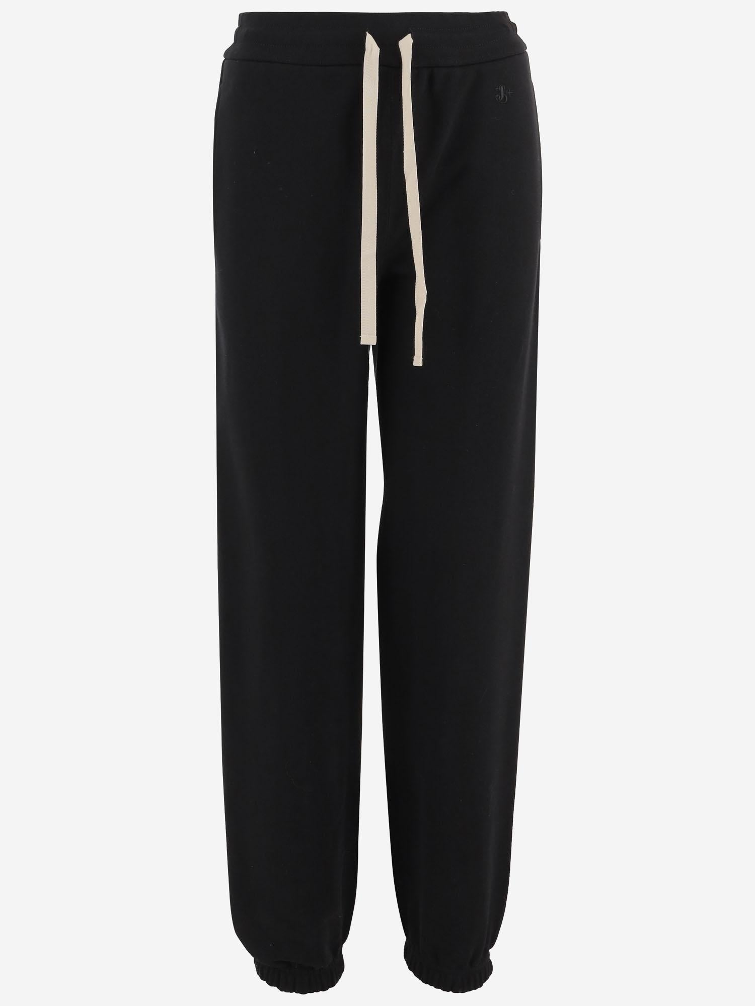 PANTALONI IN COTONE J40KA0272 J20039001 JIL SANDER 