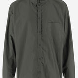 CAMICIA IN COTONE CON LOGO 738760 TNM602762 BALENCIAGA 