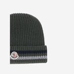 BEANIE IN LANA 3B00024M1241 842 MONCLER ENFANTS 