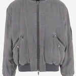 GIACCA REVERSIBILE IN CUPRO E NYLON W261JP07 931G WOOYOUNGMI 