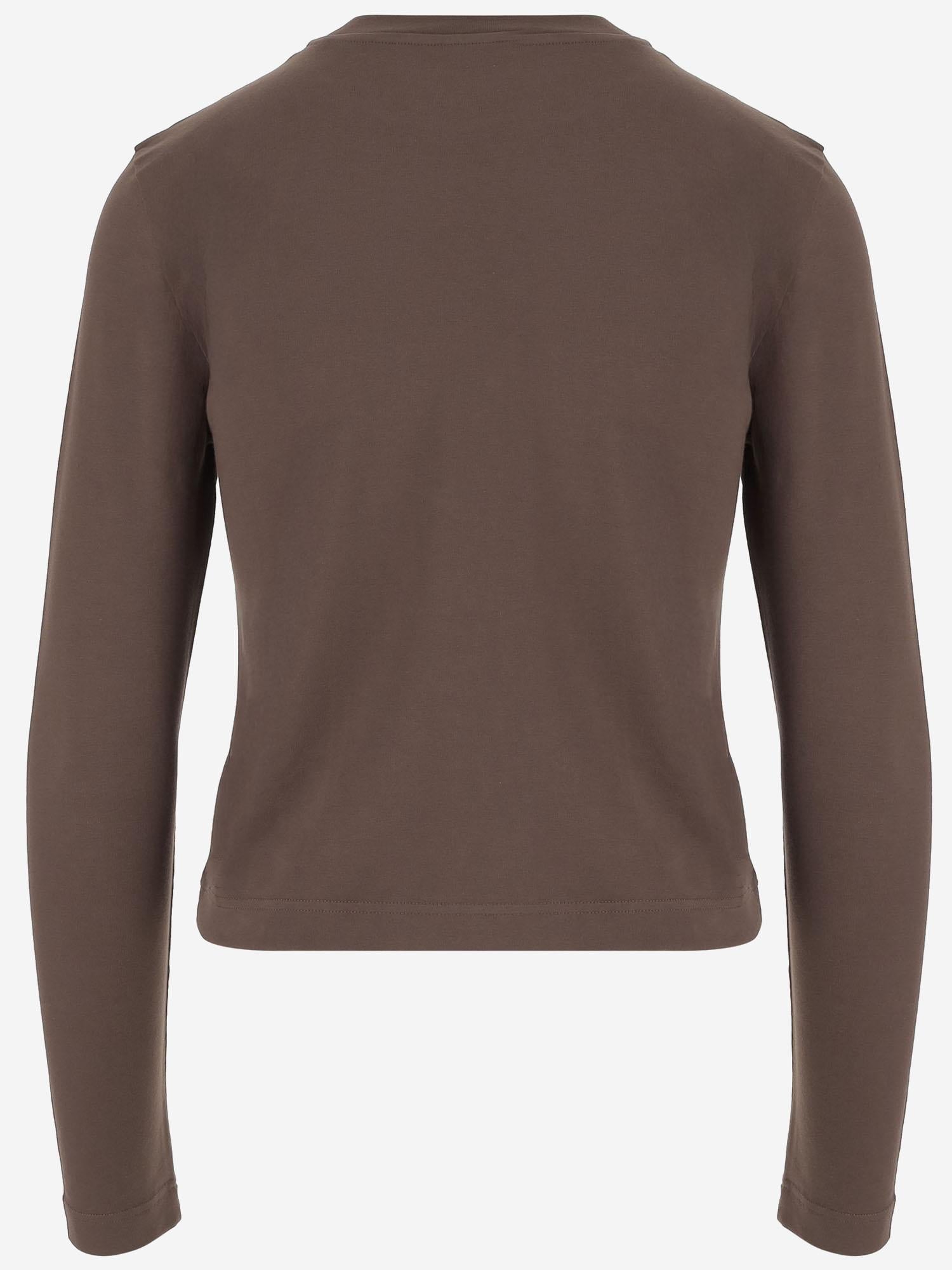 LE T-SHIRT GROS GRAIN MANCHES LONGUES TSW00155AJ00124 880 JACQUEMUS 