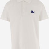 POLO IN COTONE CON LOGO 8084934 SALT BURBERRY 
