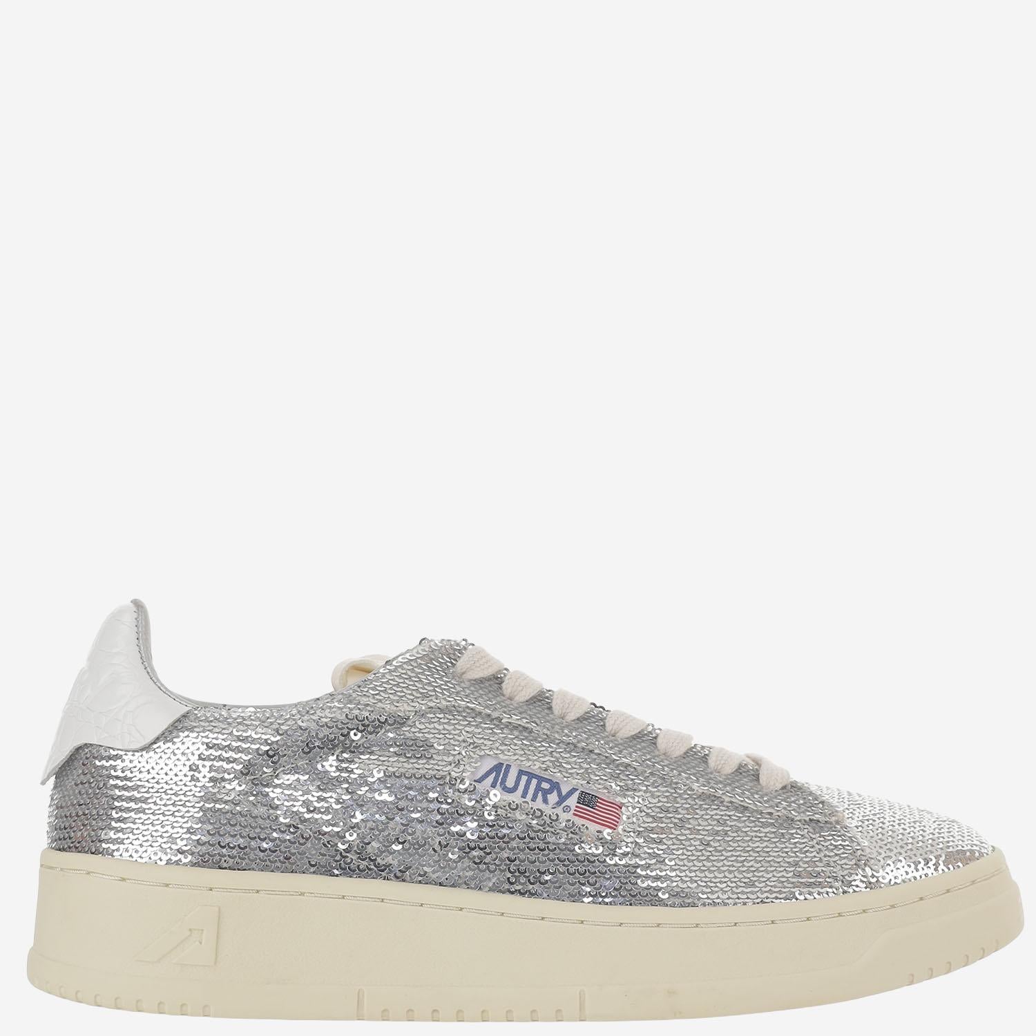 SNEAKERS DALLAS LOW 'SPARKLING' ADLWTI05 SILVERWHT AUTRY 