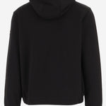 MAGLIA IN COTONE CON ZIP E CAPPUCCIO 8G00019 899V4999 MONCLER 