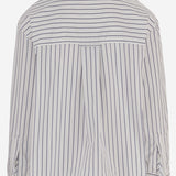 CAMICIA IN COTONE A RIGHE USH808CO0220 A074 AMI 