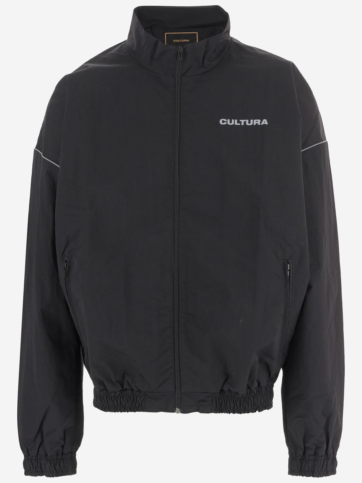 NYLON JACKET WITH LOGO V003  CULTURA 